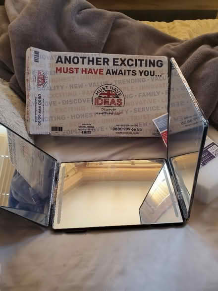 Photo of free Brand new folding mirror (NW10) #1