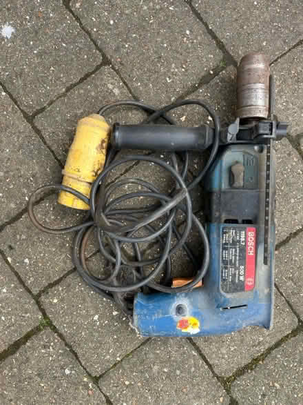Photo of free 110 V Bosch drill #2 (SL6 pinkneys green) #1