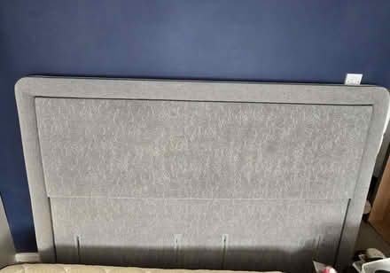 Photo of free Superking bed frame and headboard (SG12 (Ware)) #1