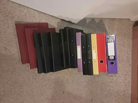 Photo of free 14 ring binders (Lordswood SO16) #1