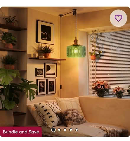 Photo of Ceiling Lamp with Cord (Valley Village) #2