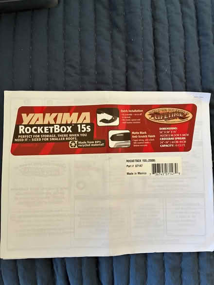 Photo of free Yakima Cargo Box (San Mateo) #1