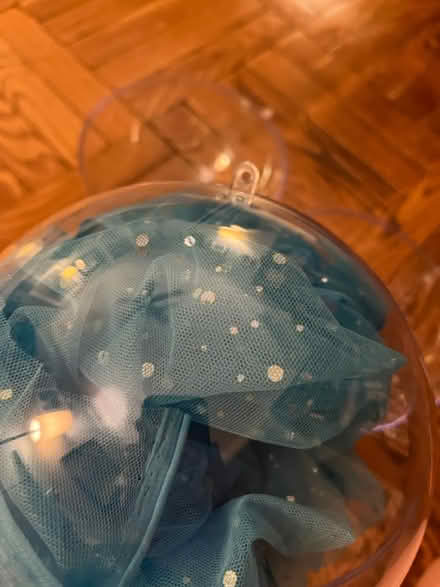 Photo of free 2 large sturdy plastic display orbs (Kensington Brooklyn) #2