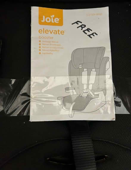 Photo of free Joie Elevate booster seat (Walton Manor OX2) #2