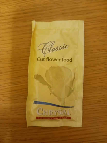 Photo of free Plant food for cut flowers (West Village by 10 Downing St) #1