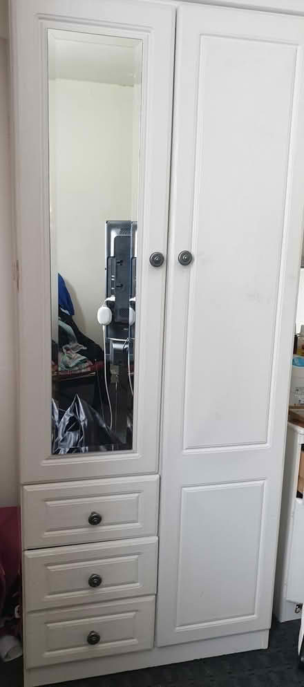 Photo of free Wardrobe and bedside cabinet (HD8) #1
