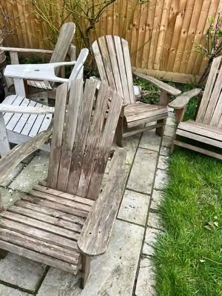 Photo of free Adirondack chairs X 5 (Retford hallcroft DN22) #2