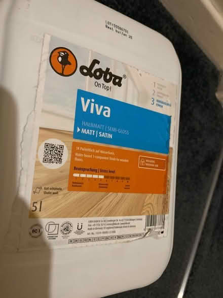 Photo of free Loba wood floor finish (Rhwibina CF14) #1