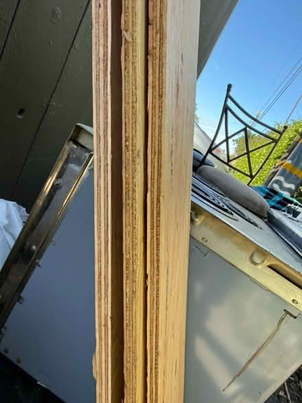 Photo of free 3 Wooden planks, 1’ x 6’ (1075 Valencia Avenue) #1