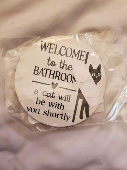 Photo of free Cat sticker (NW10) #1