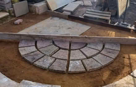Photo of free slab circle (Wiggenhall St Mary The Virgin PE34) #1