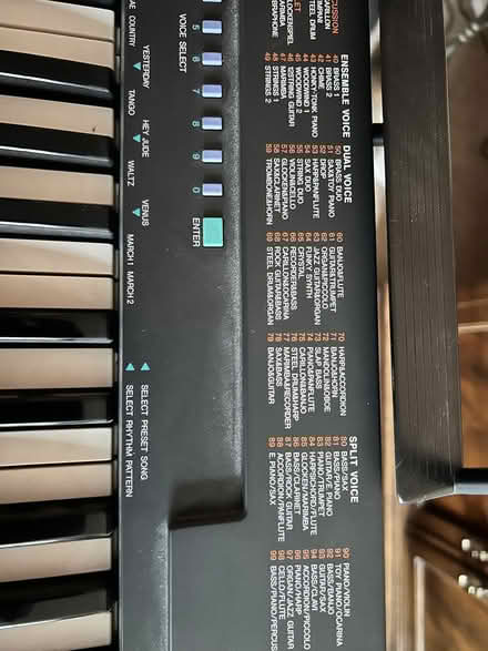 Photo of free Yamaha PSR2 electric keyboard (Long Melford CO10) #4