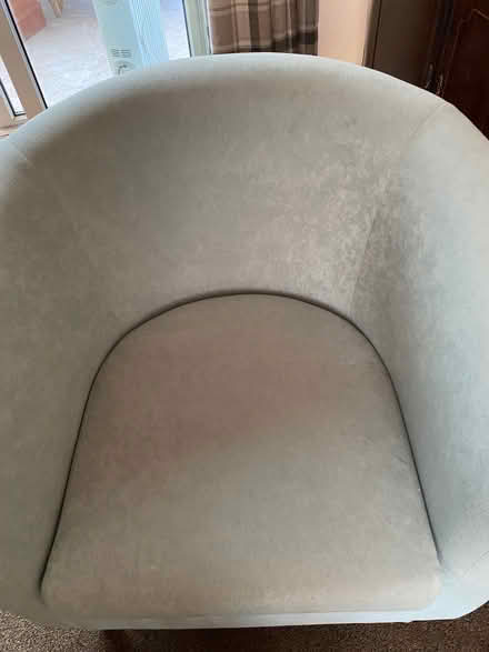 Photo of free Duck egg blue bucket chair (Clifton YO30) #3