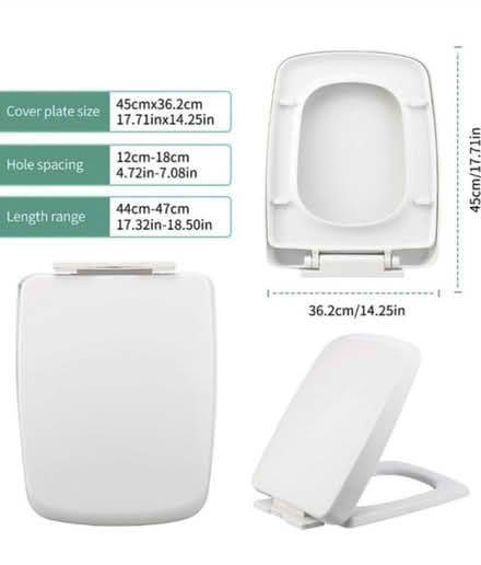 Photo of free D shaped toilet seat (Elmers End BR3) #1