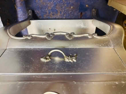 Photo of free Silver ornate detail bedside unit (High Wycombe HP10) #4