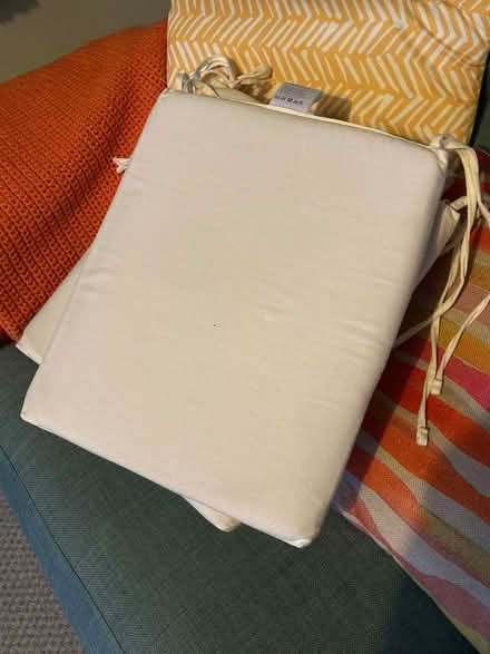 Photo of free Chair pads (inserts only) x 4 (HR6 Yarpole) #1
