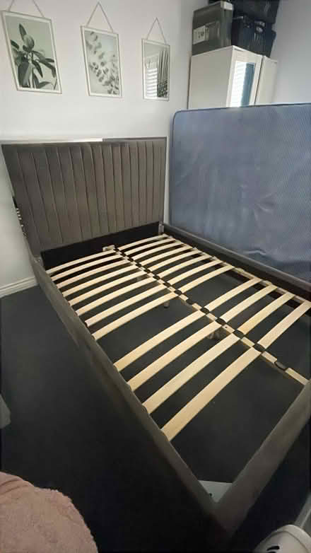 Photo of free double bed frame (L34 5NE) #2
