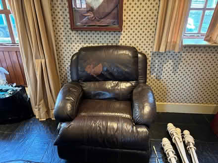 Photo of free 3 Piece Leather Suite (Naas, Co Kildare) #1