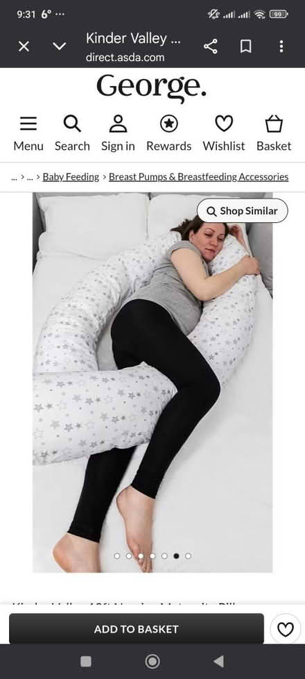Photo of free pregnant pillow (Chelsea) #1