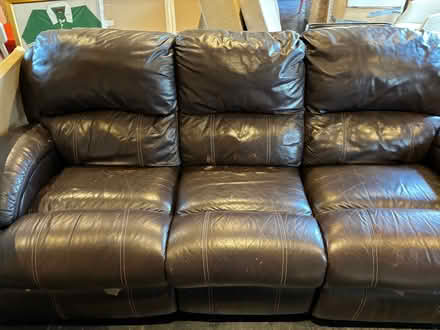 Photo of free 3 Piece Leather Suite (Naas, Co Kildare) #2