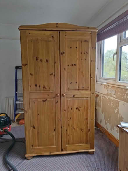 Photo of free Pine wardrobe (CM15 Shenfield) #1