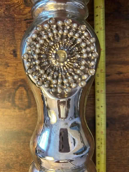 Photo of free Mercury Glass Pillar Candle Holder (Owings Mills,MD) #2