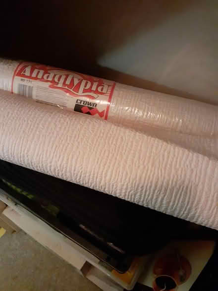 Photo of free Anaglypta wallpaper 3 designs (Tonbridge TN9) #1