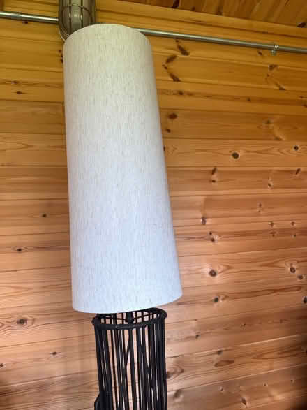 Photo of free Floor lamp with cane base (NR10 5) #1