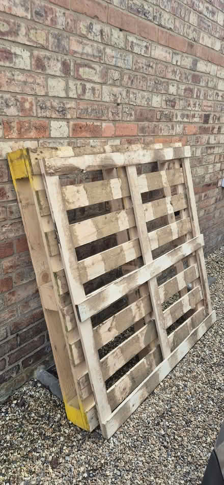 Photo of free Wooden delivery pallet (North Watford WD24) #1