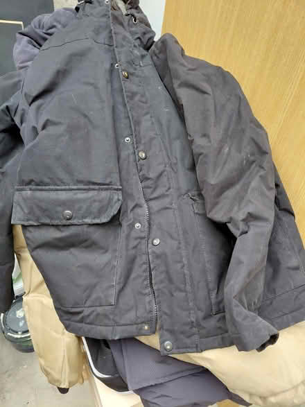 Photo of free Mens primark black large winter (Canning town E16) #1