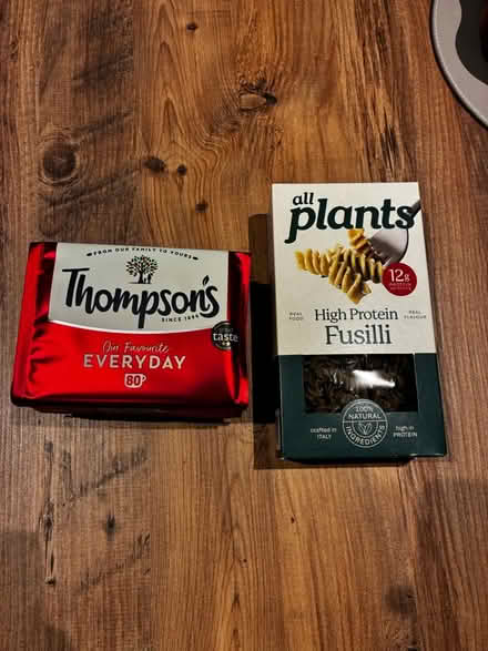 Photo of free Thompson’s Tea & Allplant Pasta (Reigate) #1