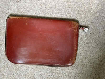 Photo of free Vintage leather briefcase (Hare Green, Great Bromley CO7) #1