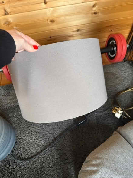 Photo of free John Lewis grey lamp (NR10 5) #3