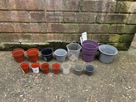 Photo of free Used plastic plant pots (Heybridge CM9) #1