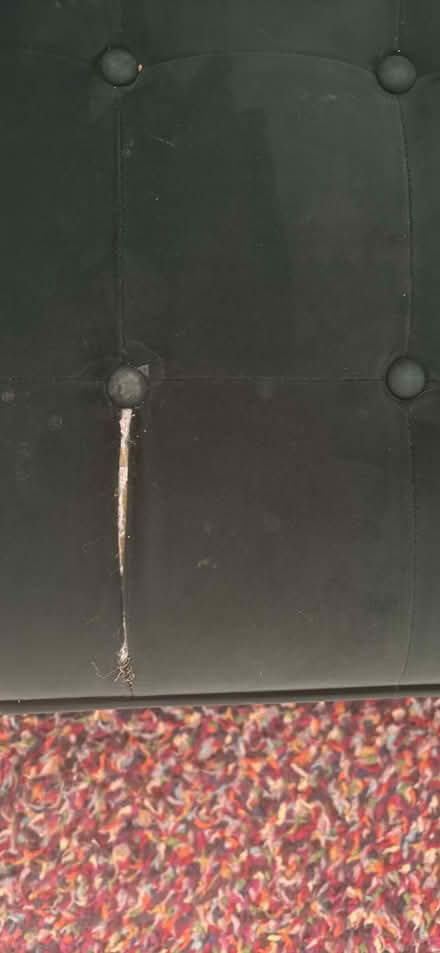 Photo of free Green 3 seater couch (Chertsey KT16) #4