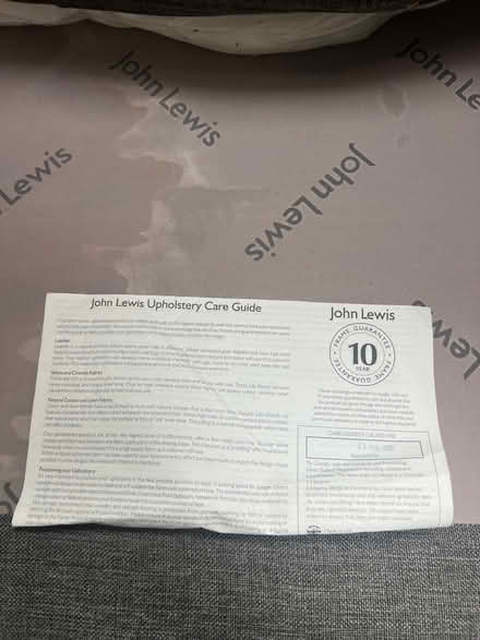 Photo of free Grey John Lewis sofa (Wood Street E17) #2