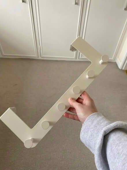 Photo of free White IKEA Door Hooks (SE14 5LD) #1