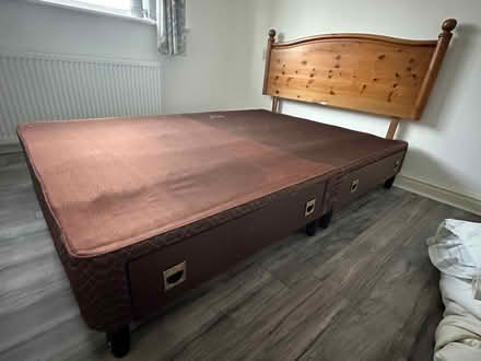 Photo of free Double bed with mattress (Cheadle Hulme SK8) #2