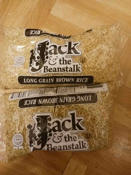 Photo of free Olive Oil and 2 bags brown rice (West Village by 10 Downing St) #2