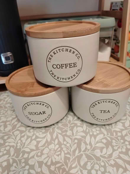 Photo of free Tea, coffee and suger containers (Walsall WS2) #1