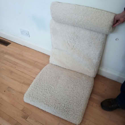 Photo of free Sheepskin style armchair cover (Charlbury OX7) #1