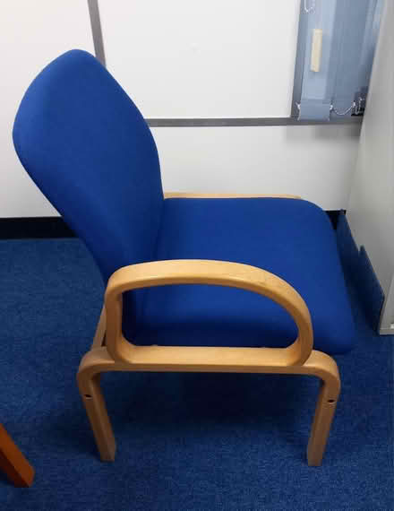 Photo of free Blue chair (Watford WD24) #2