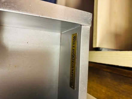 Photo of free Silver ornate detail bedside unit (High Wycombe HP10) #3