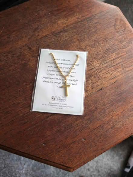 Photo of free New necklace with cross (Old Coulsdon CR5) #1