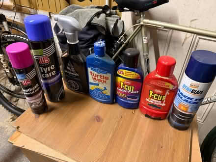 Photo of free Selection of car care sprays and polishes (Formby L37) #1