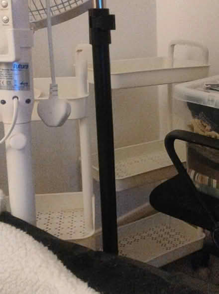 Photo of free Freestanding plastic shelving unit (HP27LS) #1