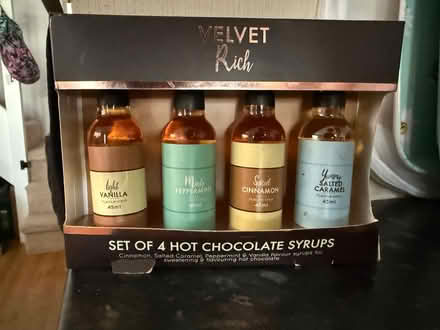 Photo of free Hot chocolate syrups (Great Maplestead CO9) #1