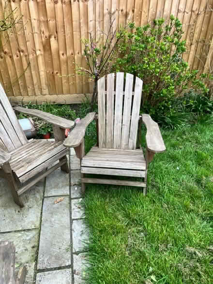 Photo of free Adirondack chairs X 5 (Retford hallcroft DN22) #1