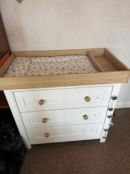 Photo of free Baby changing unit / chest of draws (M16) #1
