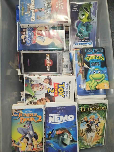 Photo of free VHS Tapes (Greendale, Worcester) #1